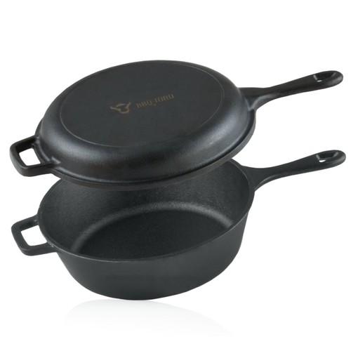 Gusseisen topf mit deckel - mit,