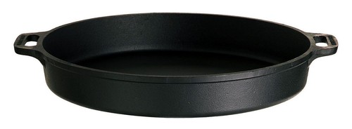 Gusseisen pfanne mit griffe - gusseisen-pfanne, 2