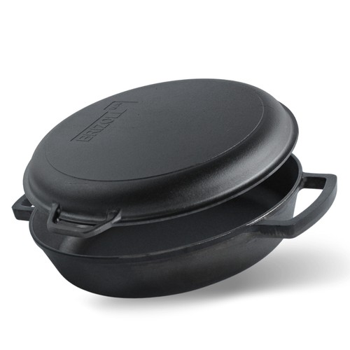 ø36cm gusseisenpfanne zwei - gusseisenpfanne,