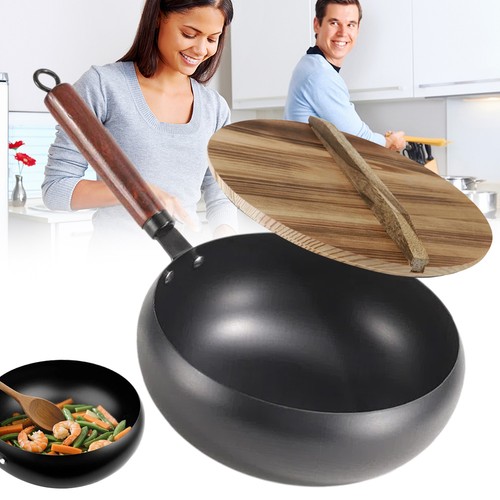 Gusseisen bratpfanne 28cm wok - gusseisen,