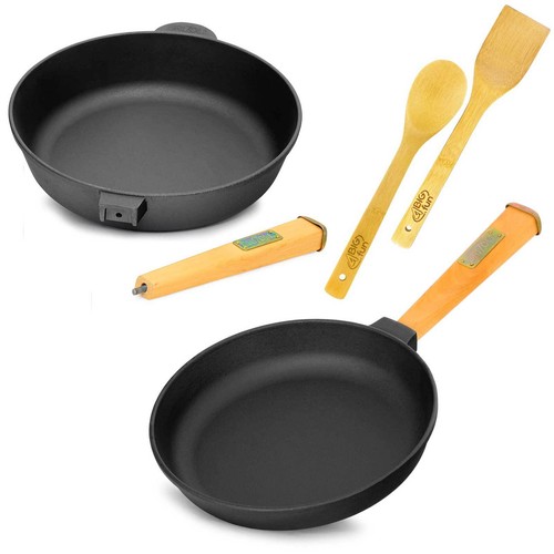 Gusseisenpfanne set - set, 2x