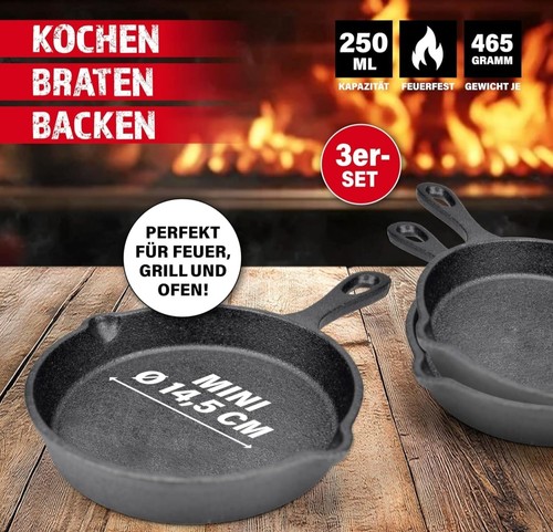 3er sets gusseisen - sets,